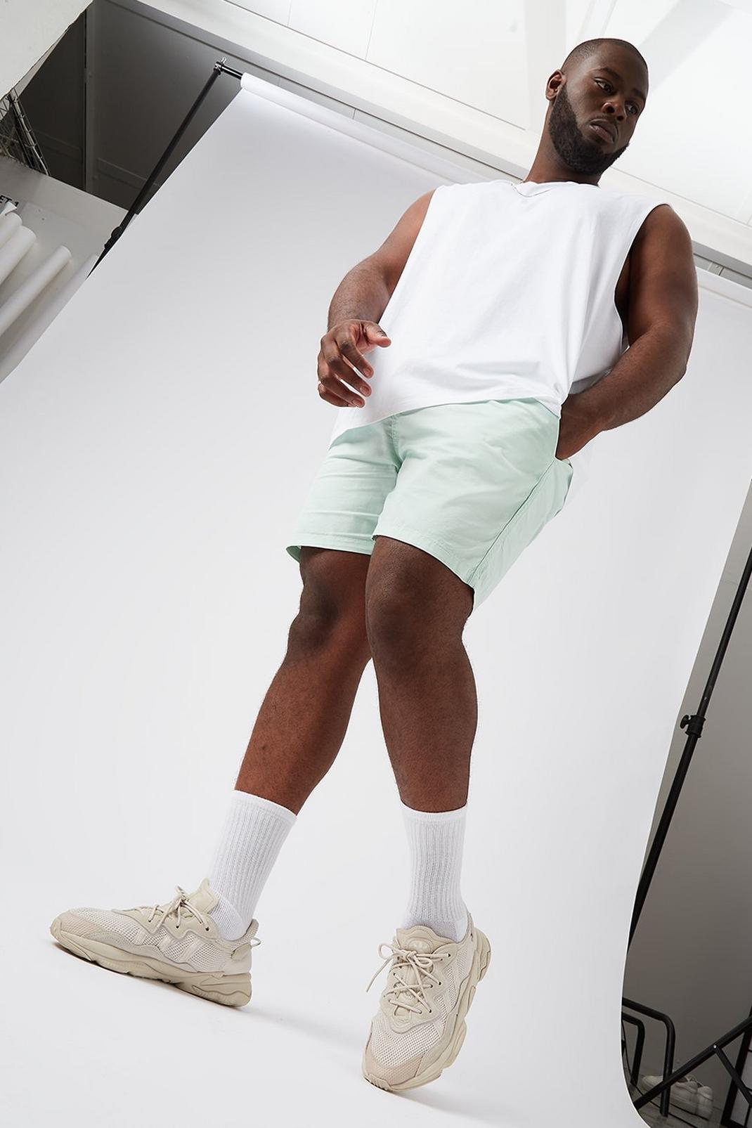 Mint Plus And Tall Drawstring Pull On Shorts image number 1