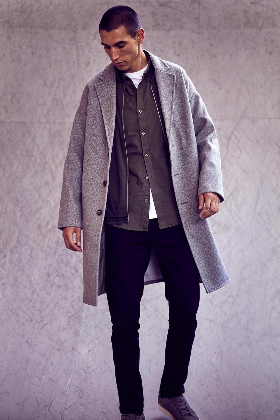 Relaxed Fit Overcoat