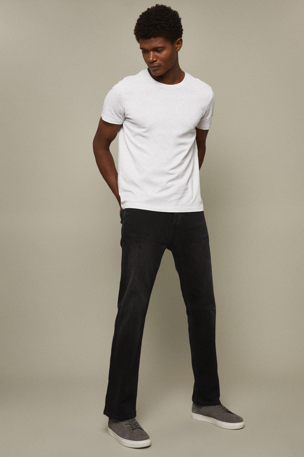 black jeans men relaxed