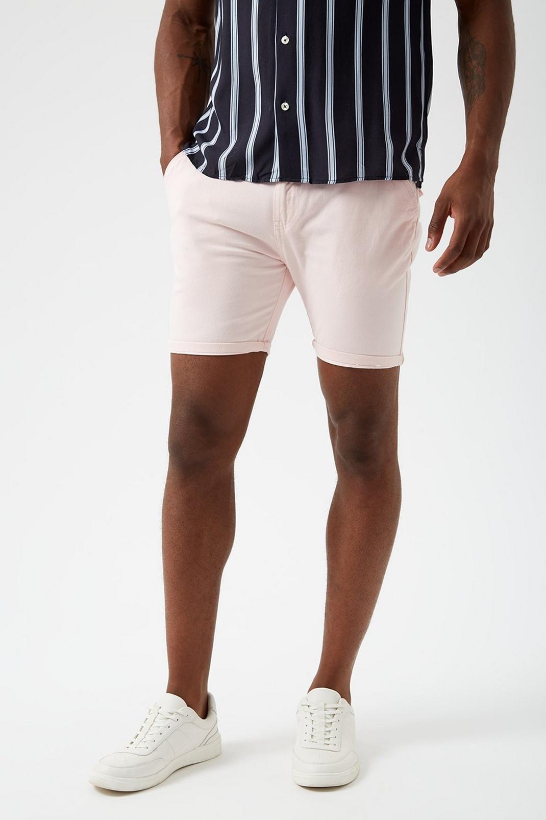 696 Cotton Twill Chino Shorts image number 2