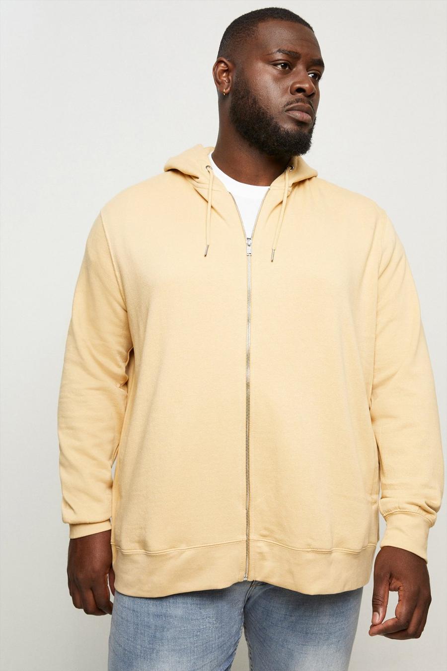 Plus and Tall Zip Through Hoody