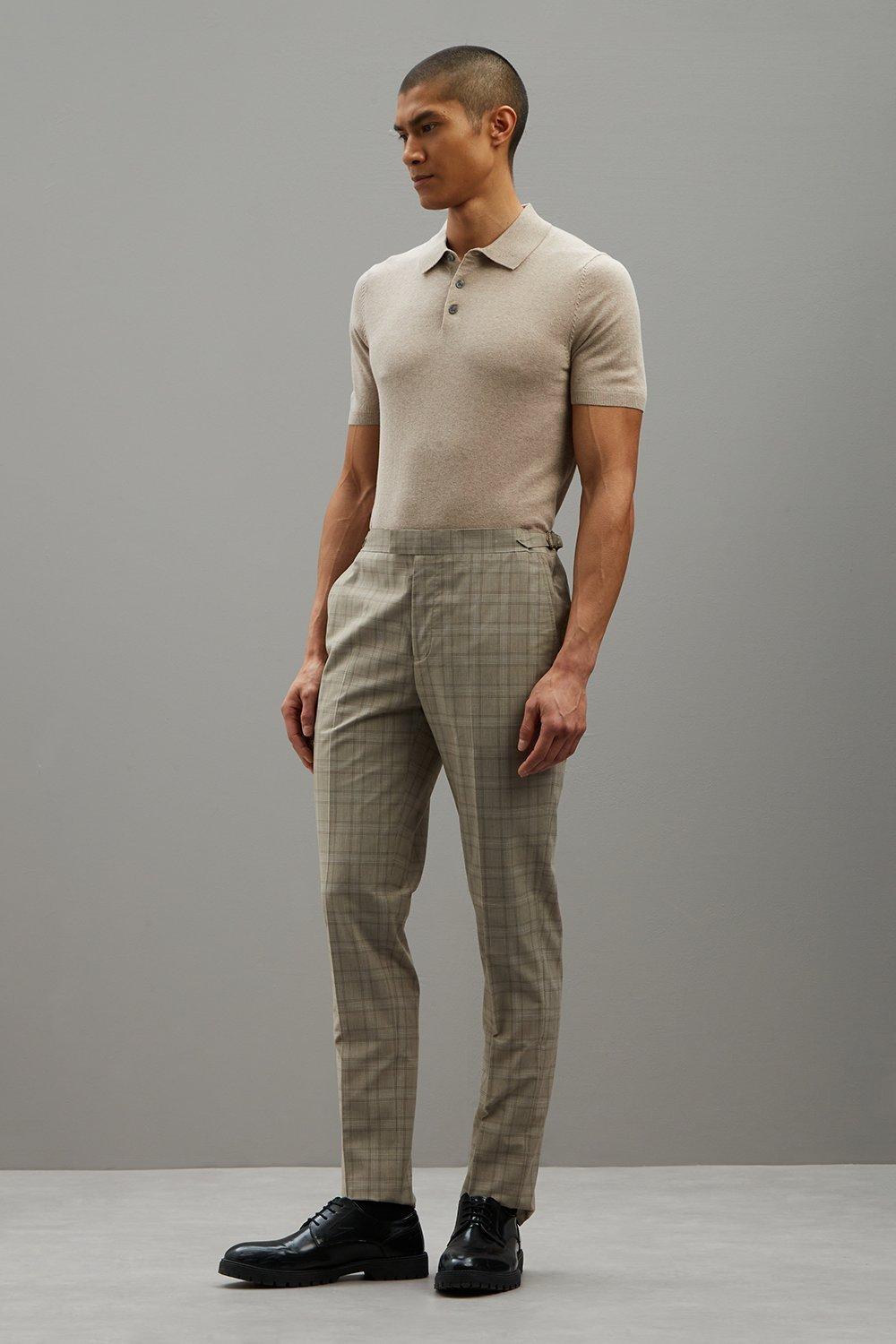 stone suit trousers