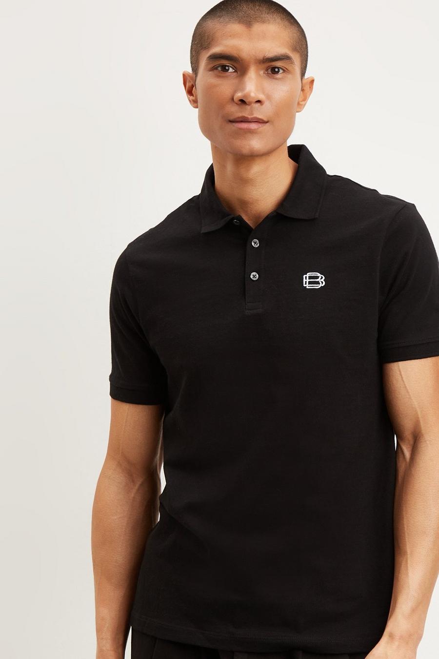 Regular Fit Embroidered Polo