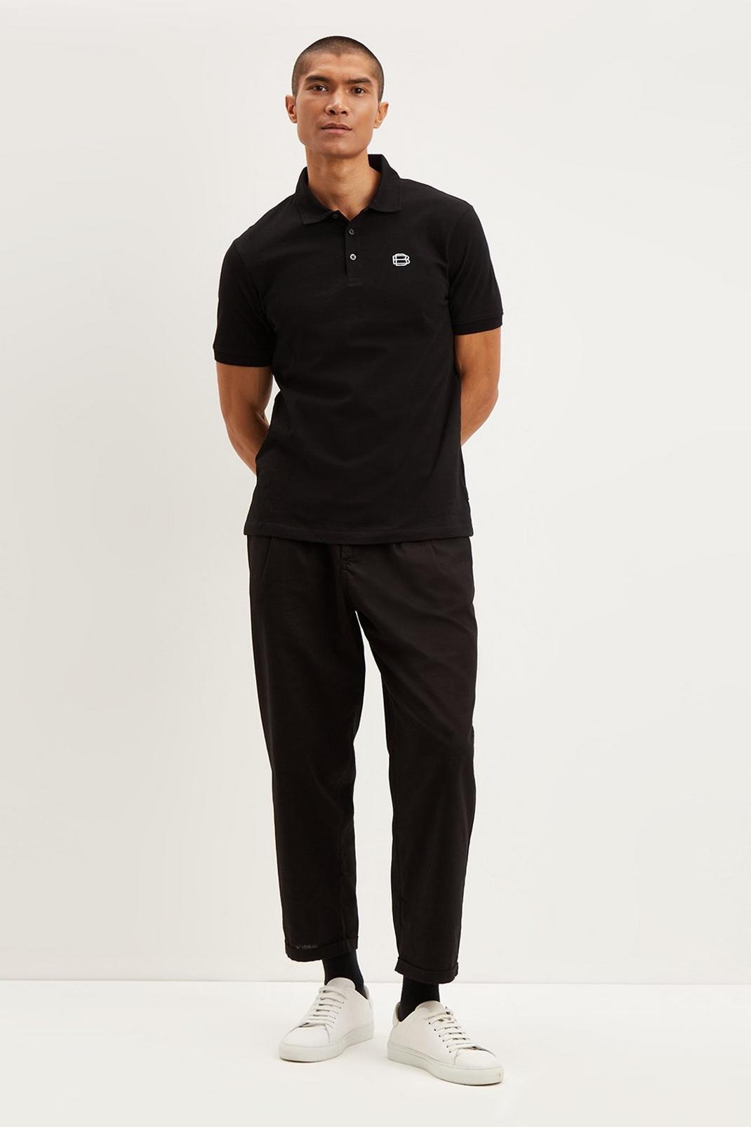 105 Regular Fit Embroidered Polo image number 2