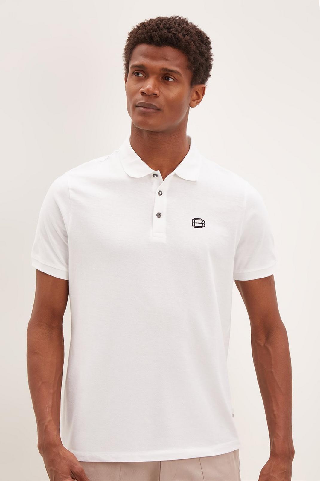 173 Regular Fit Embroidered Polo image number 1