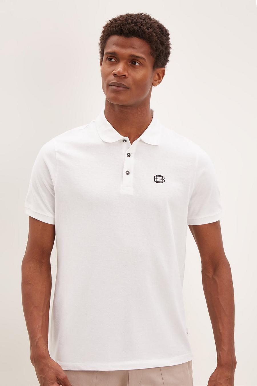Regular Fit Embroidered Polo