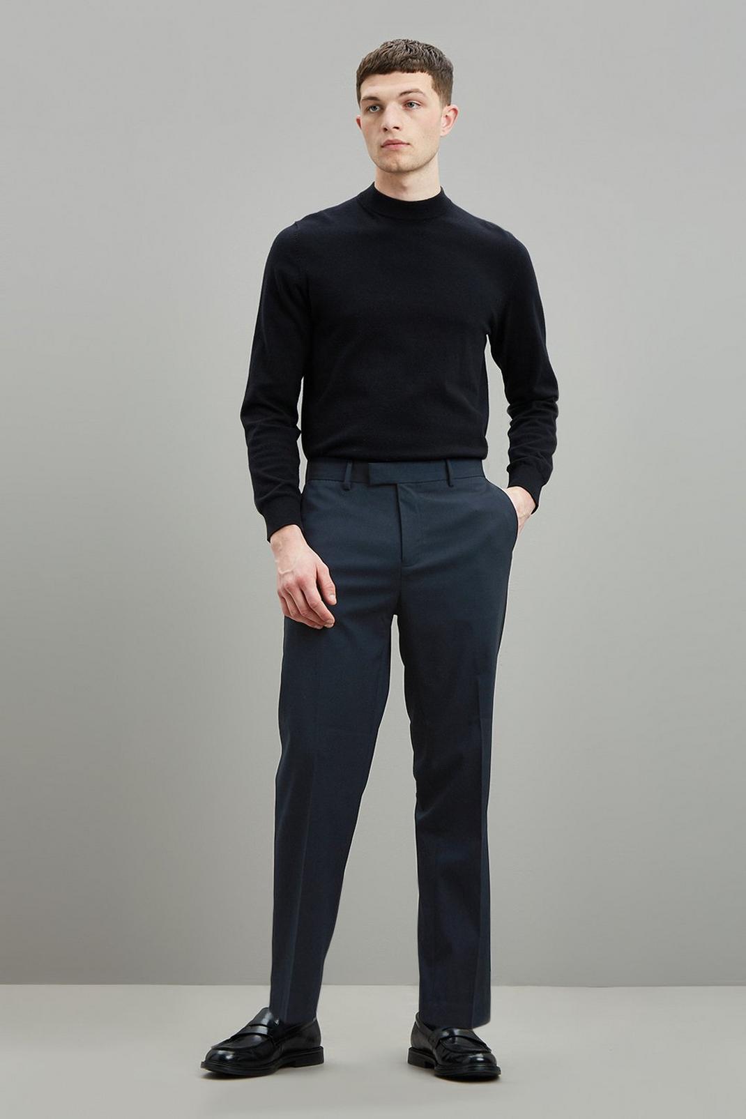 148 Tapered Navy Trouser image number 2