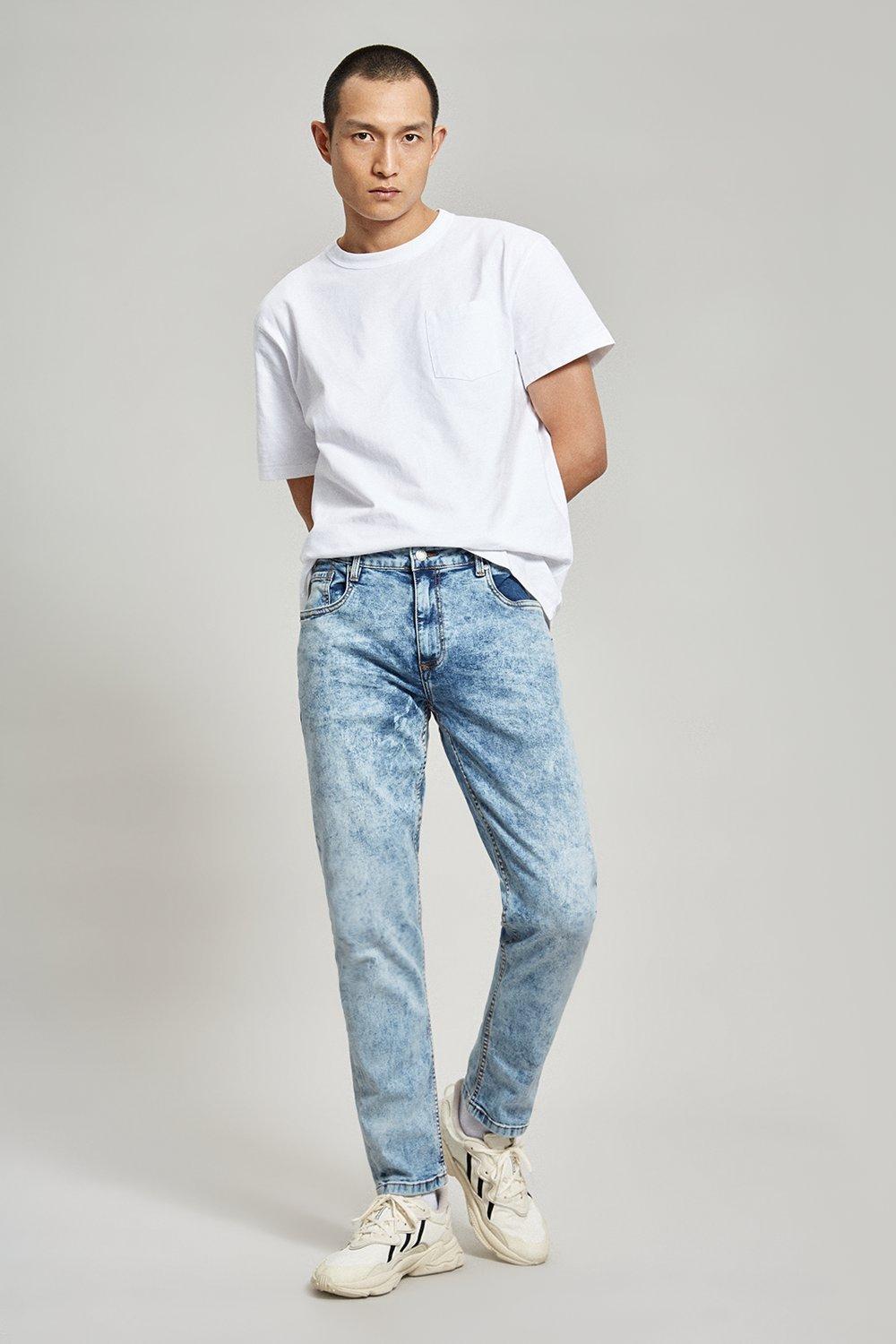 slim light jeans