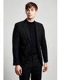 105 Skinny Black Essential Suit Jacket