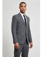 508 Skinny Light Grey Essential Suit Blazer