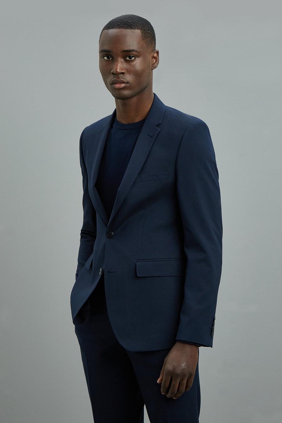 Skinny Navy Essential Two-Piece Suit