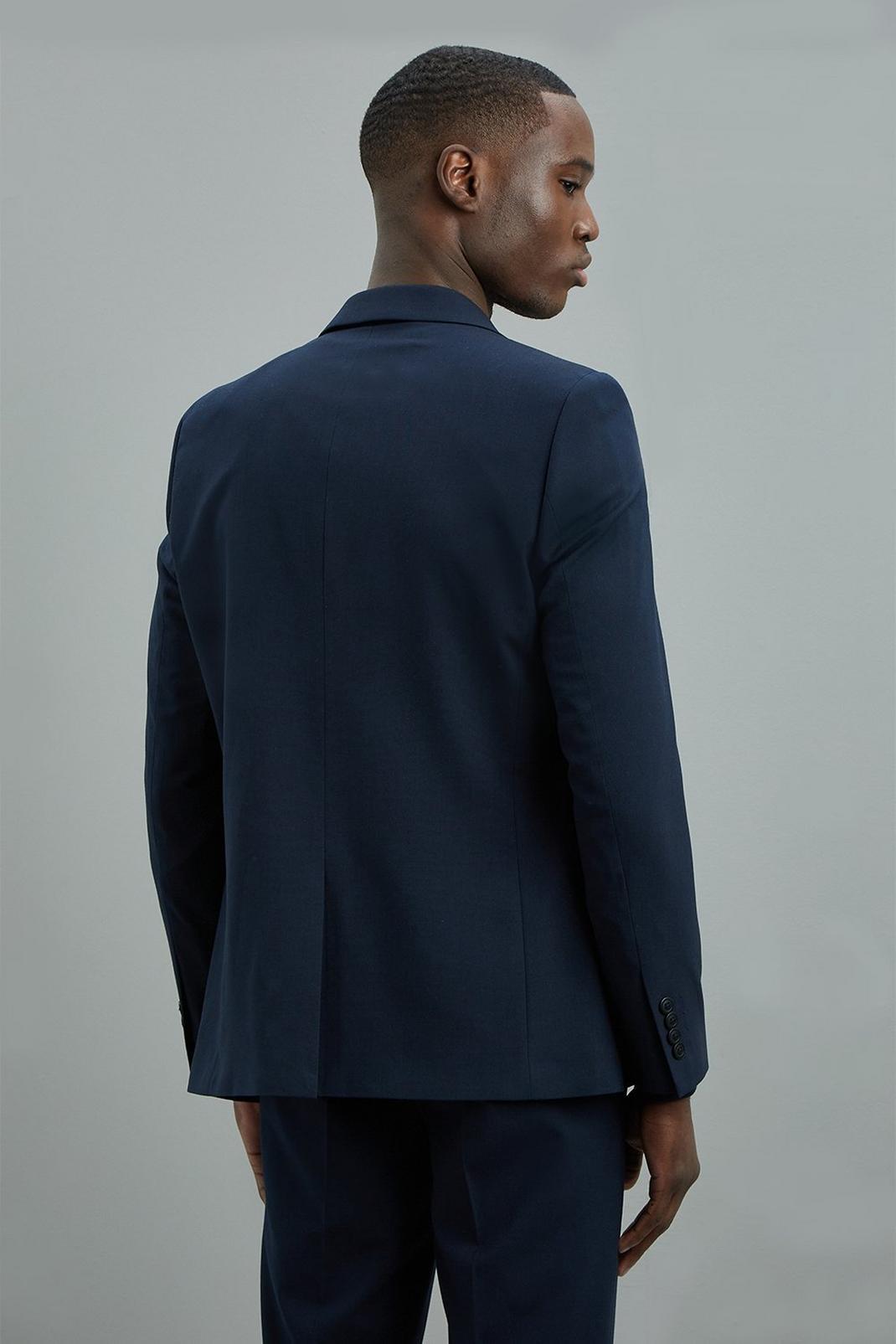 Skinny Navy Essential Two-Piece Suit image number 2