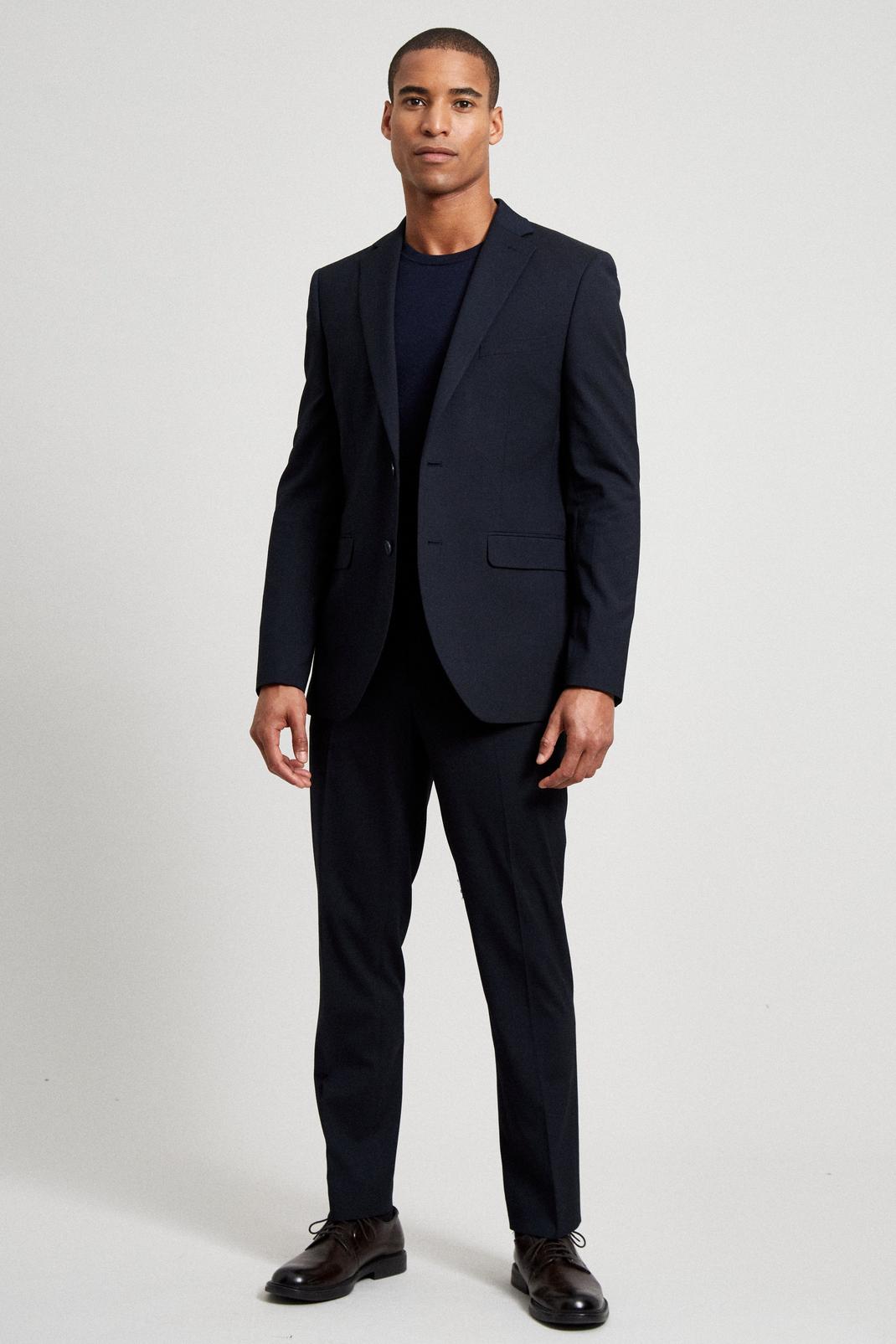148 Slim Navy Essential Suit Trouser image number 2