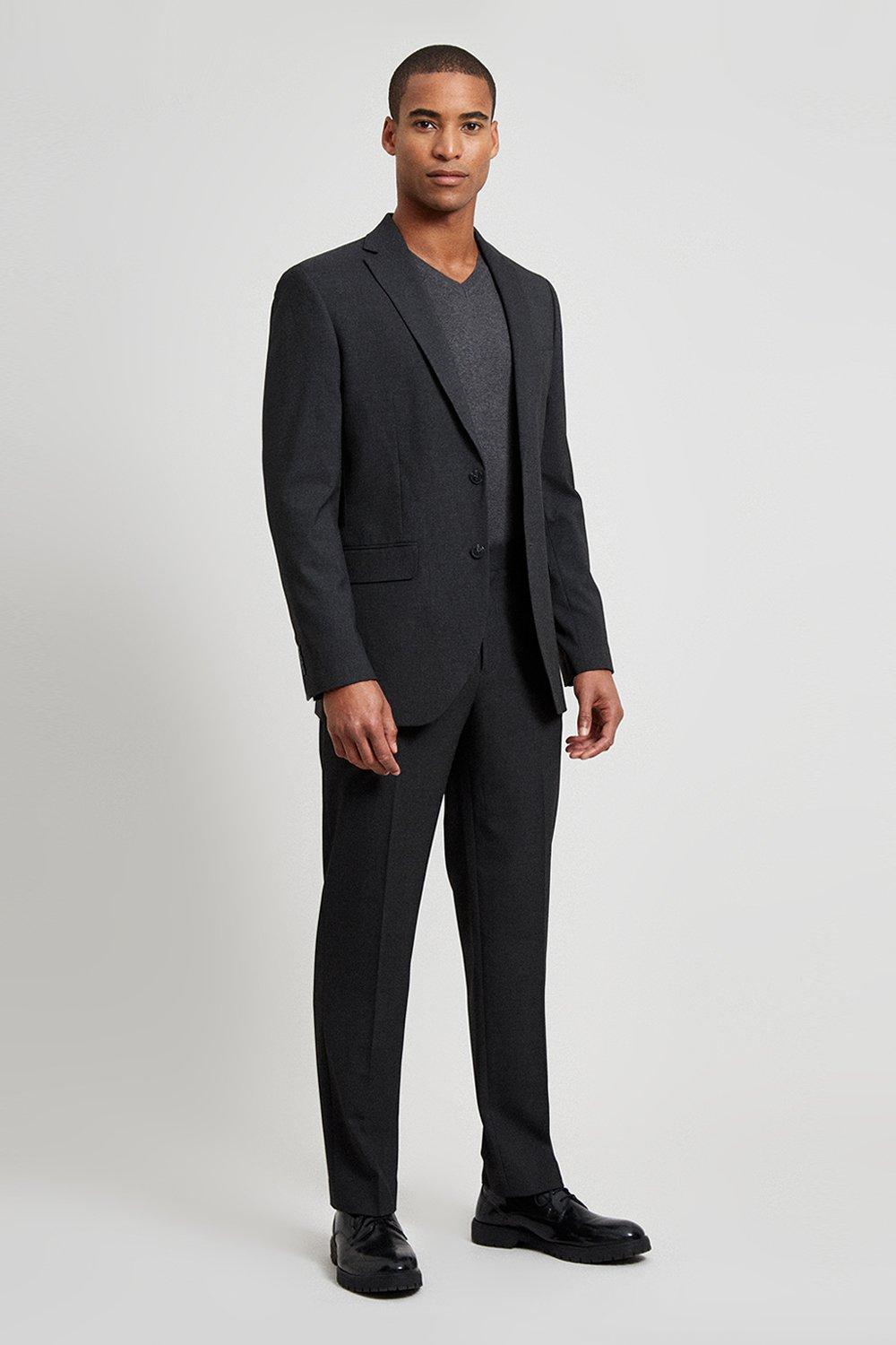 burton charcoal suit