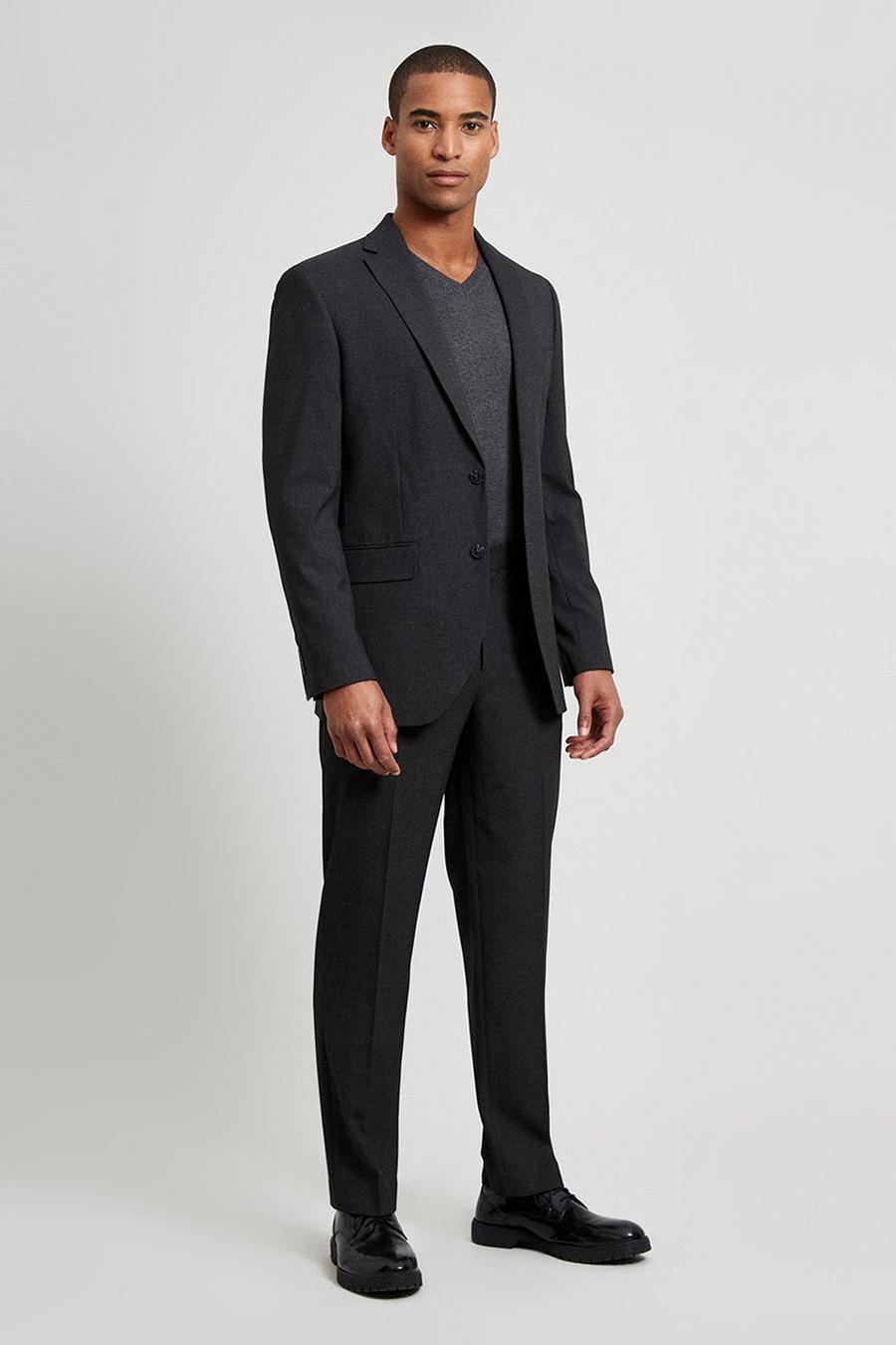 Tailored Charcoal Essential Suit Trouser