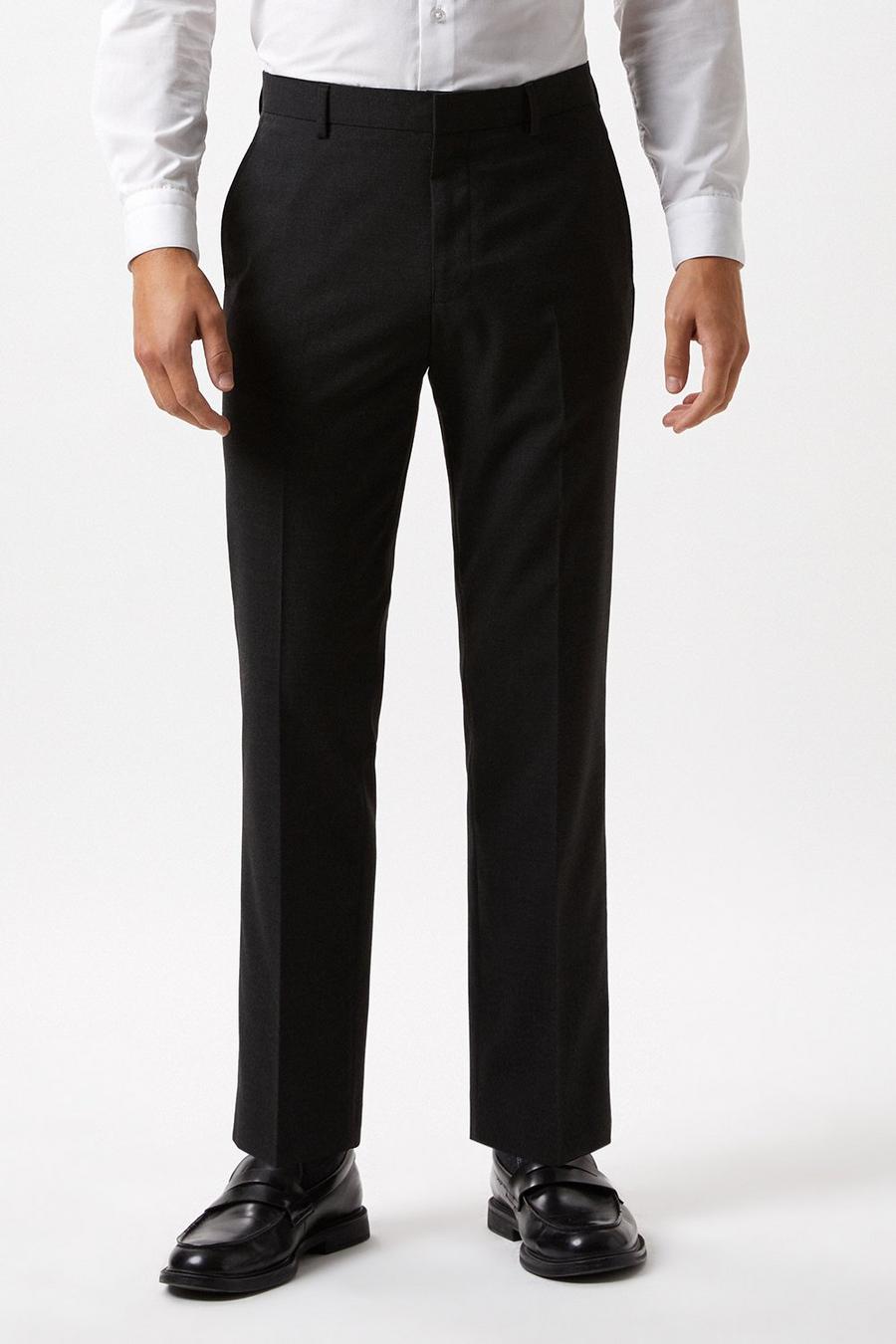 Skinny Fit Charcoal Essential Suit Trousers