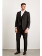 105 Tailored Black Essential Suit Trouser