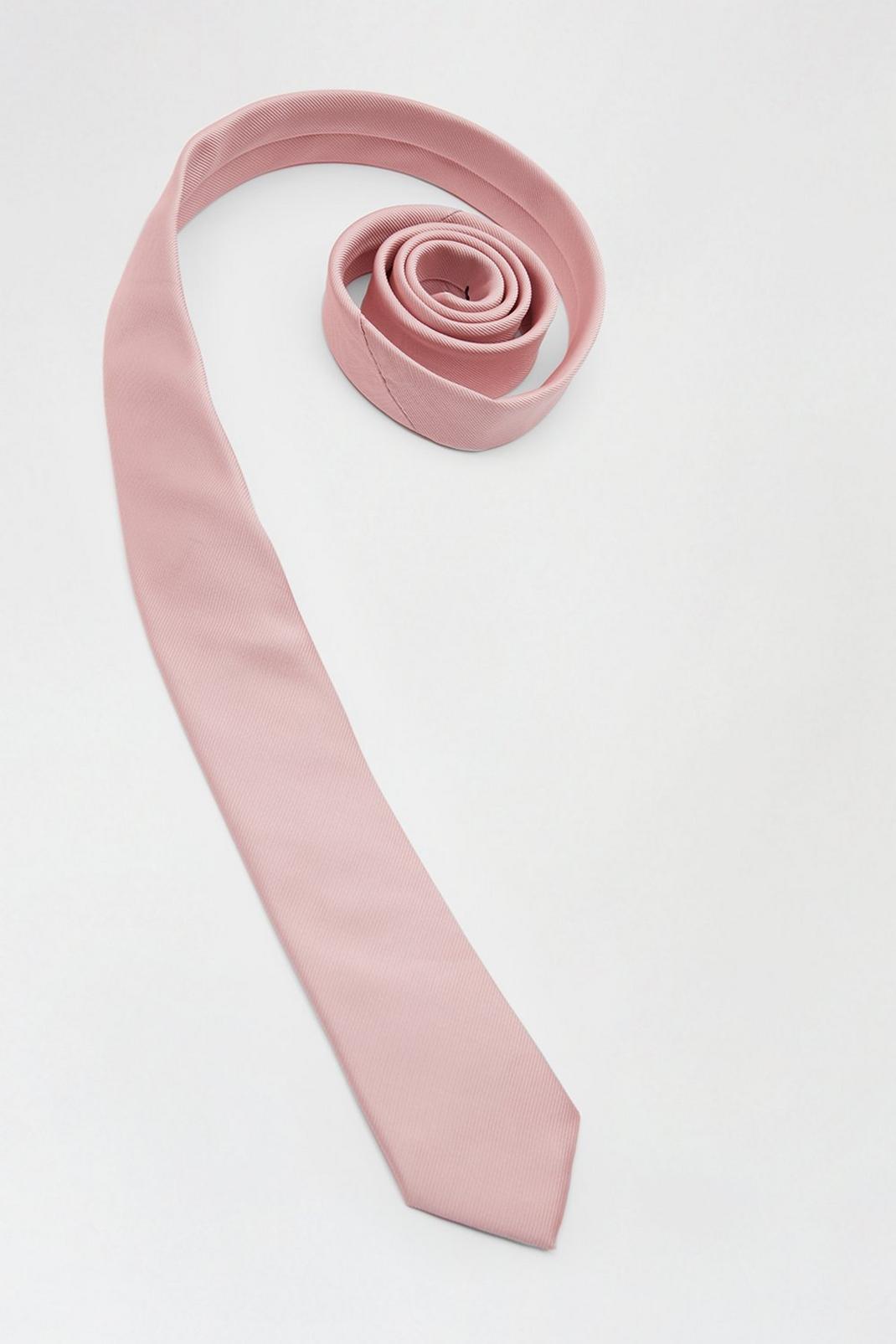 155 Baby Pink Tie And Square Set image number 2