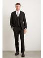 105 Slim Black Essential Suit Trouser