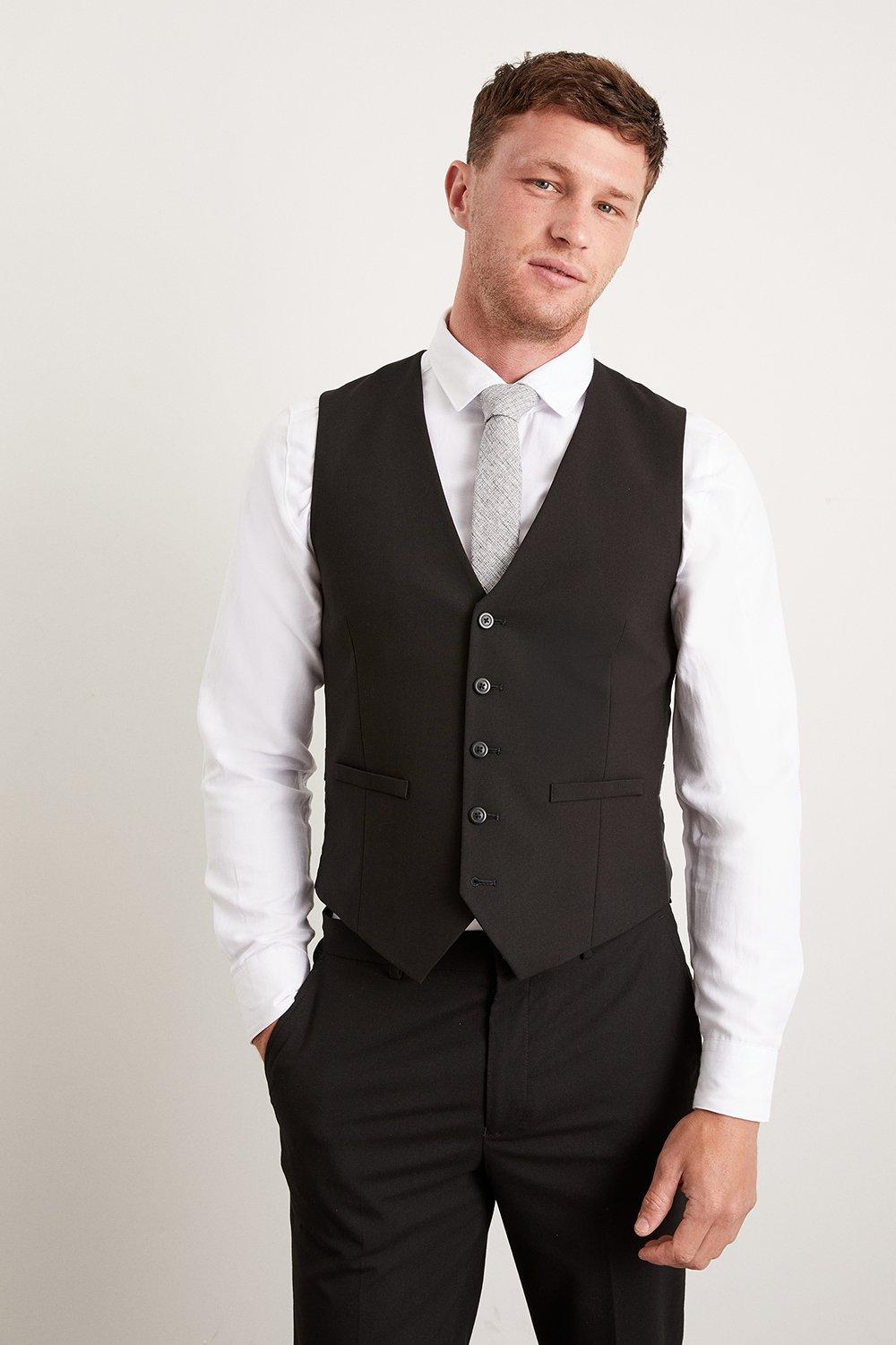 black waistcoat burton