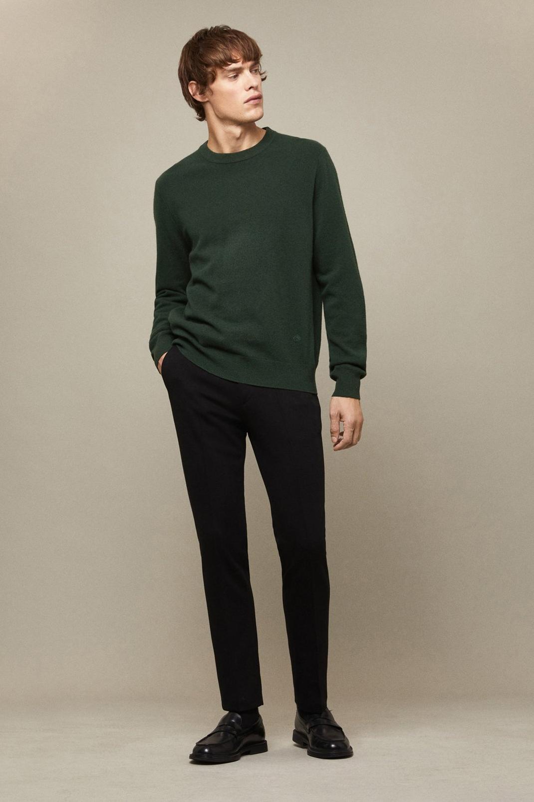 511 1904 Wool Blend Crew Neck Jumper With Cashmere image number 2