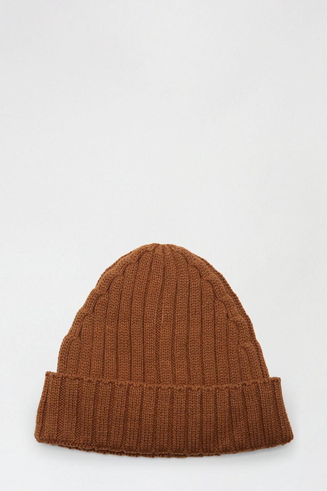 715 Recycled Polyester Marl Rib Beanie image number 1