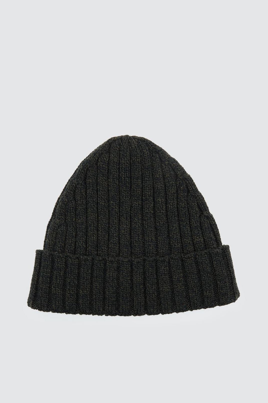 135 Recycled Polyester Marl Rib Beanie image number 1