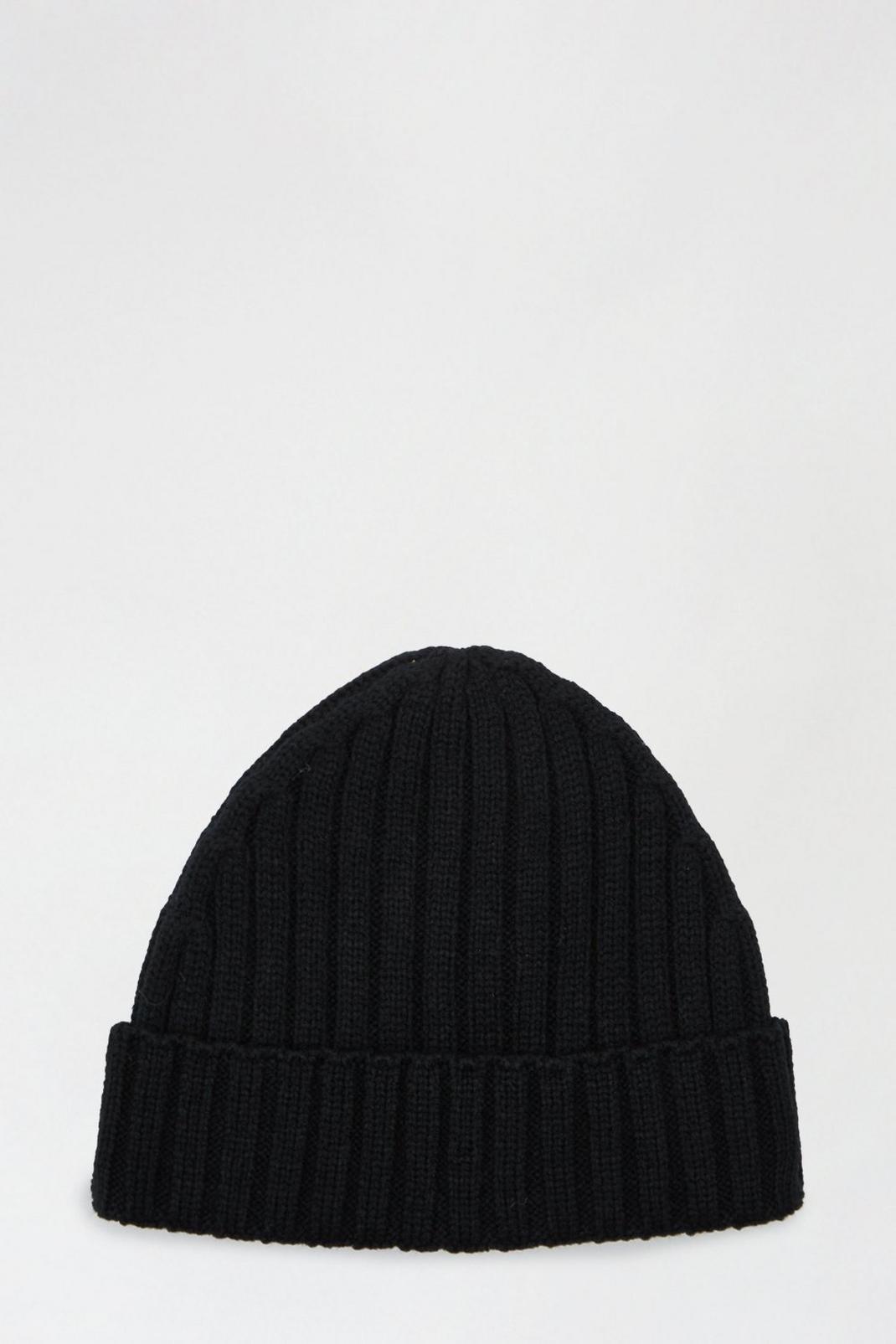 105 Recycled Polyester Chunky Ribbed Beanie image number 1
