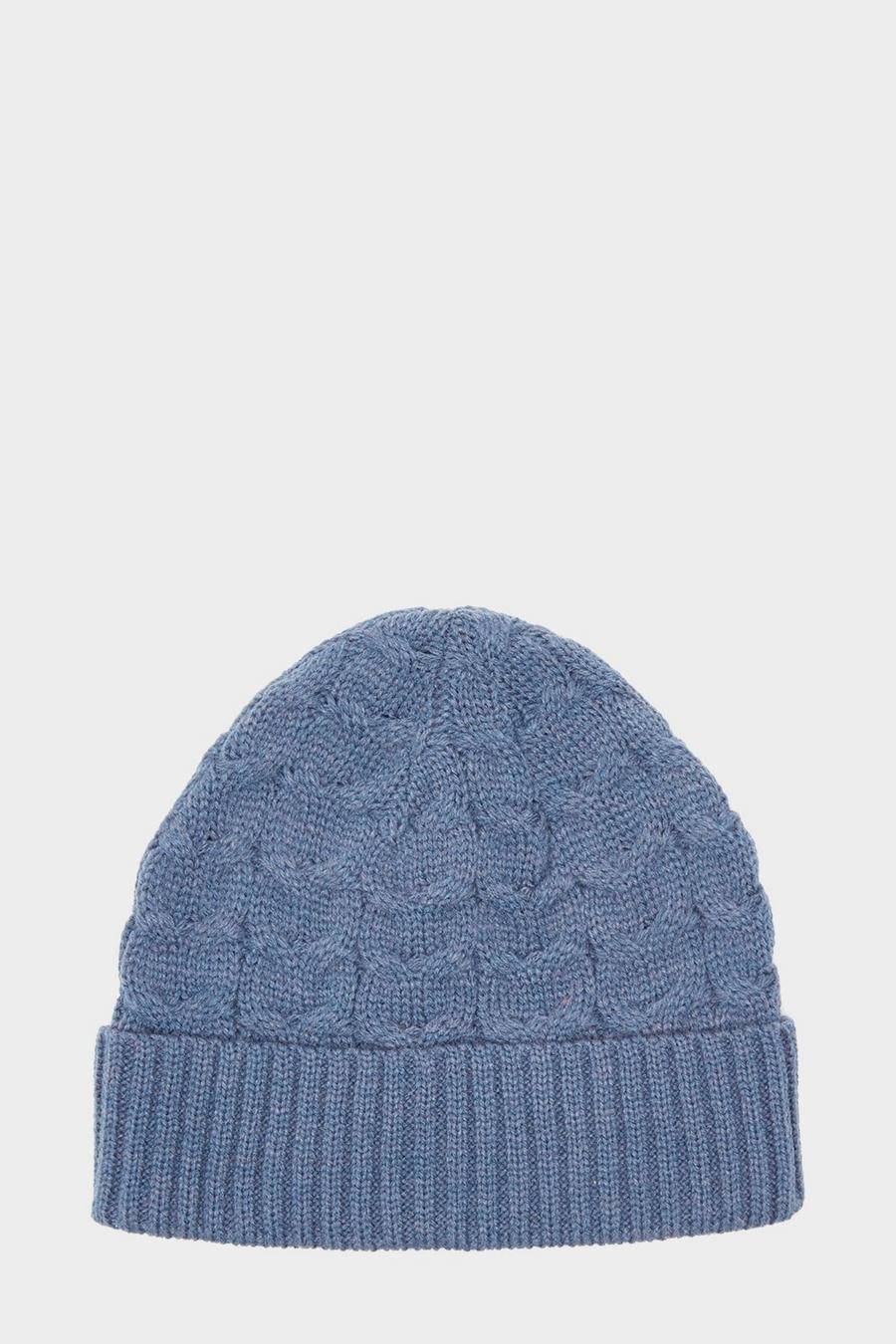 Recycled Polyester Cable Beanie