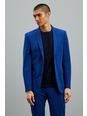 Cobalt Skinny Bi- Stretch Suit Jacket