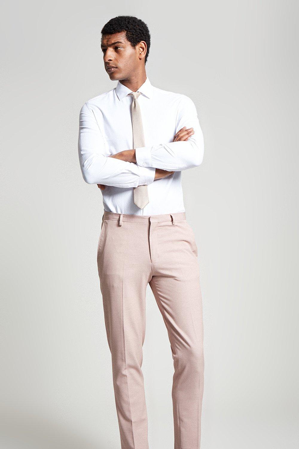 pink suit pants mens