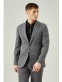131 Slim Fit Stretch Grey Sb Suit Jacket