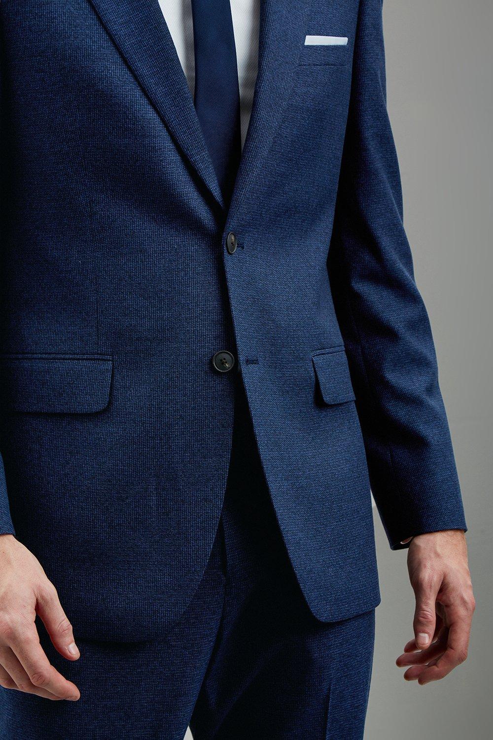 navy tailored jacket