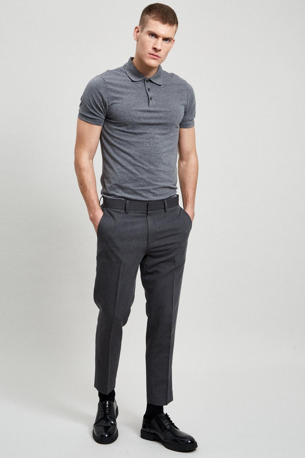 115 Dgrey Skinny Crop Bi-stretch Suit Trouser image number 1