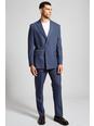 106 Blue Slim Bi-stretch Suit Trouser