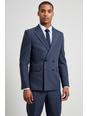 106 Blue Skinny Bi-stretch Db Suit Blazer