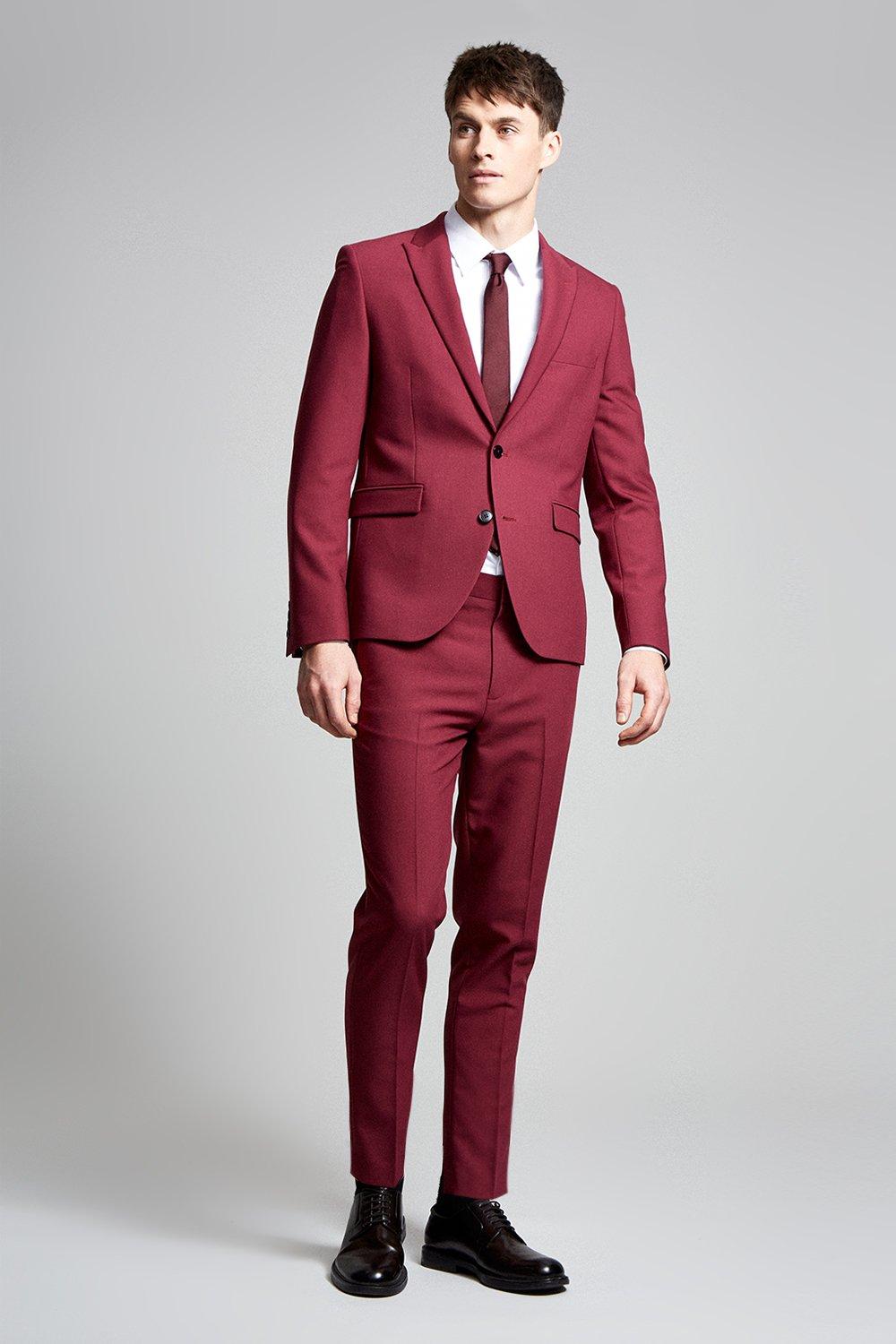 burton red suit