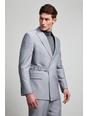 508 Light Grey Relaxed Bi-stretch Suit Blazer