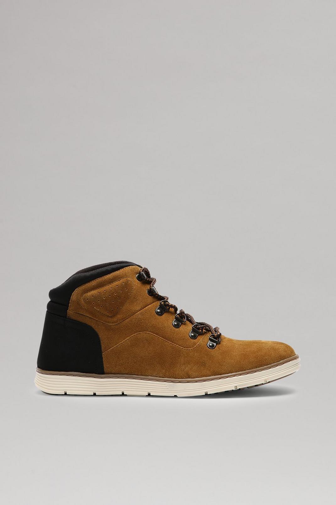 166 Casual Suede Trek Boots image number 1