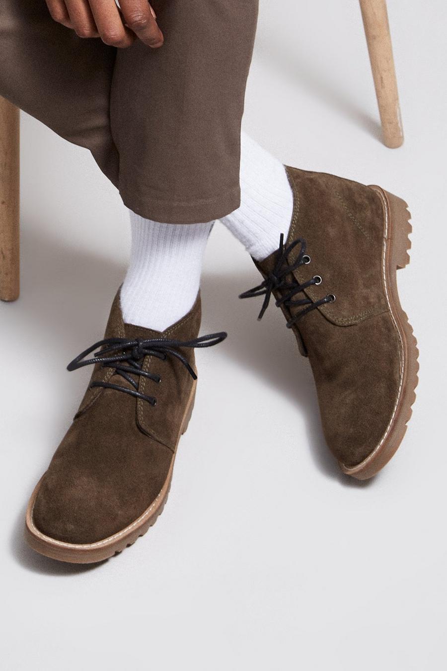 Real Suede Chukka Boots