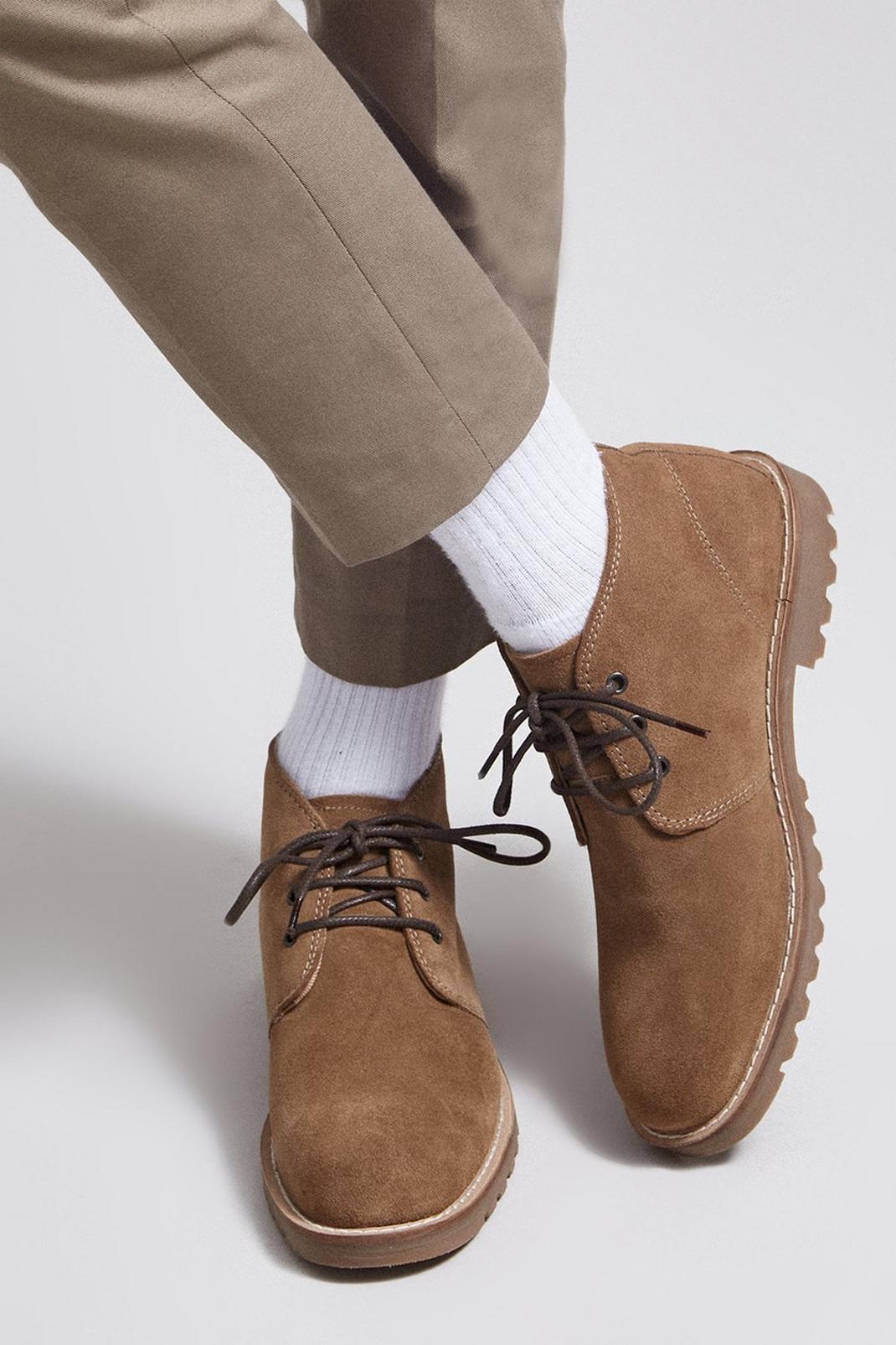 167 Real Suede Chukka Boots image number 1