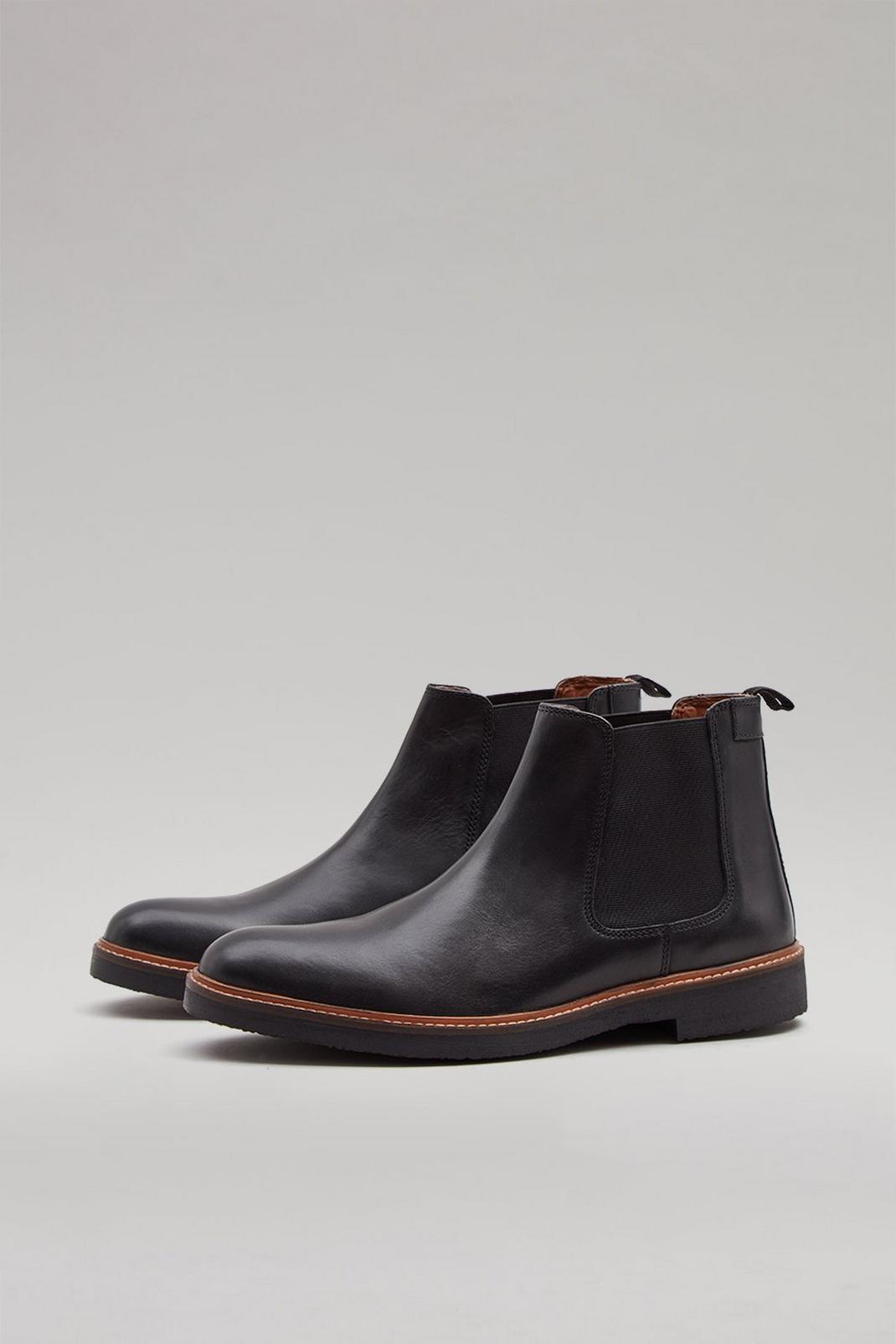 105 Smart Leather Chelsea Boots image number 2