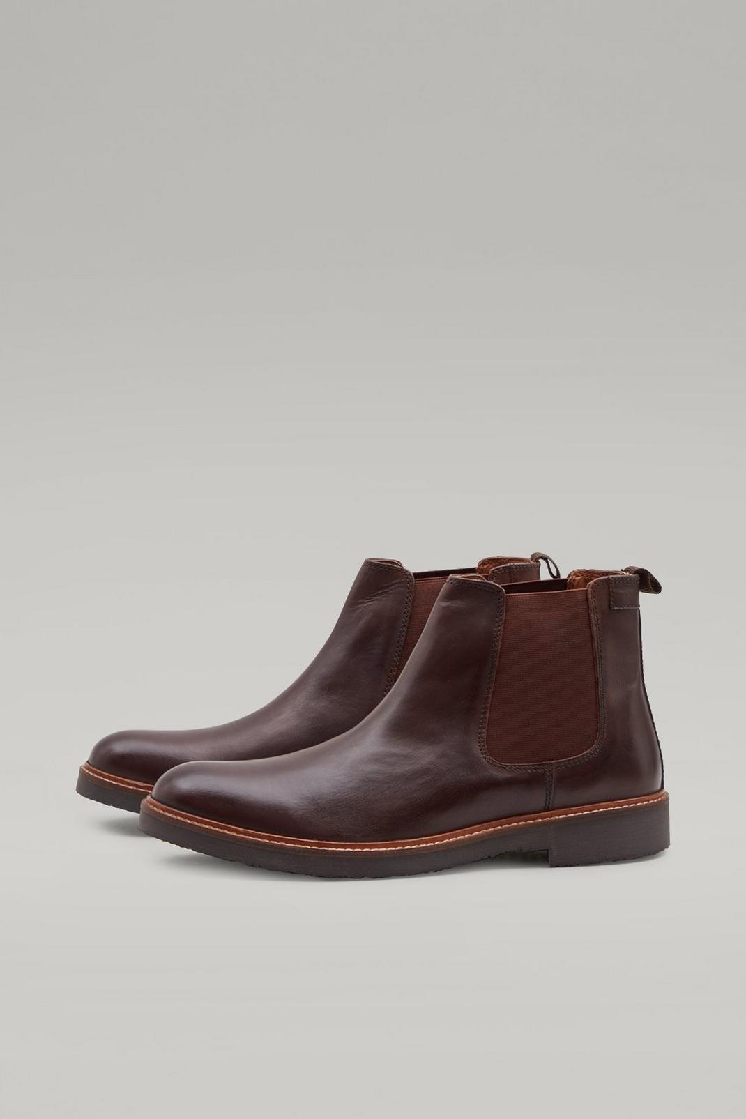 109 Smart Leather Chelsea Boots image number 2