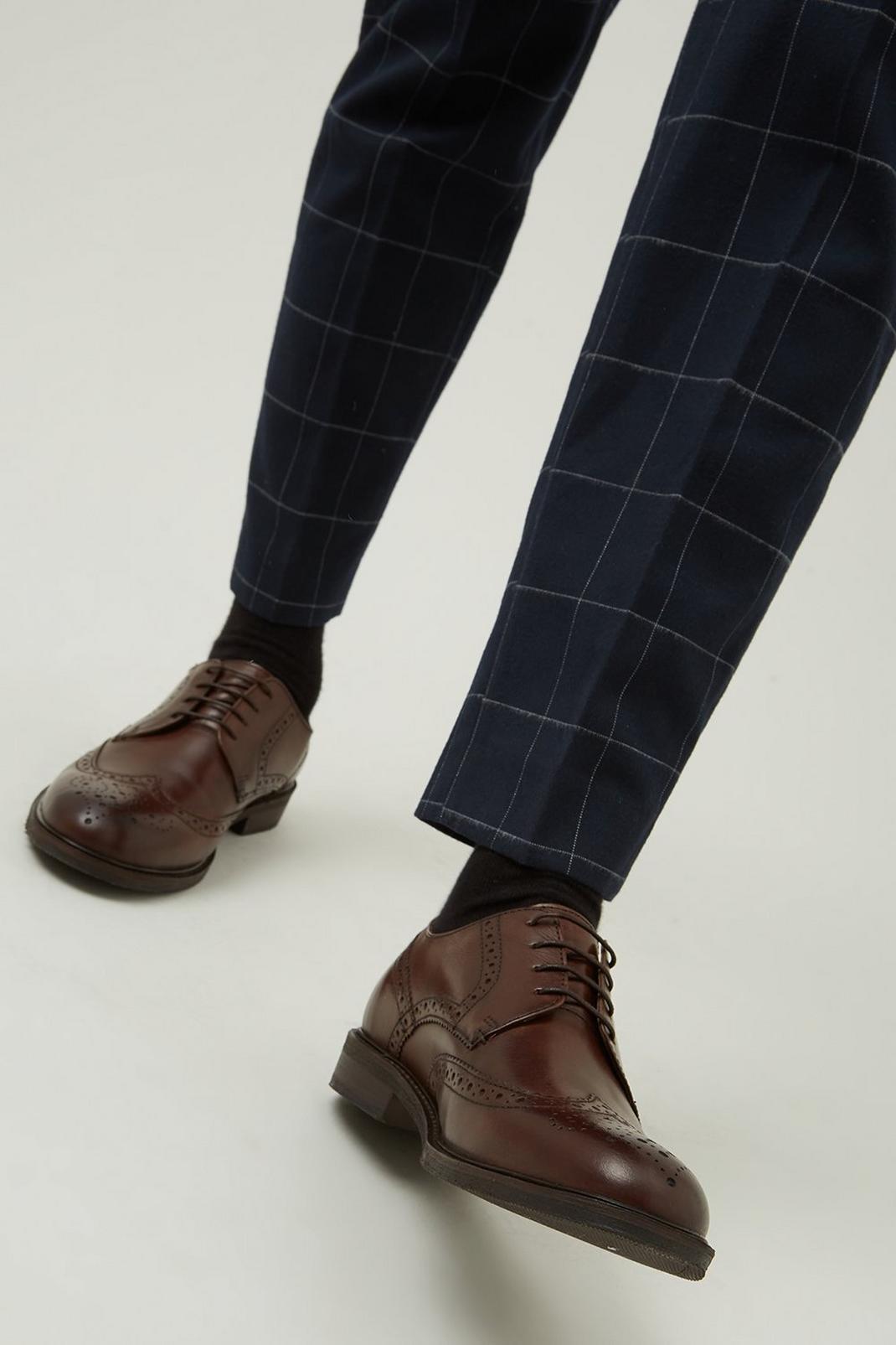 109 Smart Leather Brogues image number 1