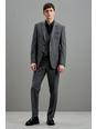 Tailored Grey Grindle Suit Blazer
