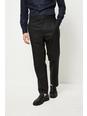 105 1904 Tailored Fit Black Suit Trouser