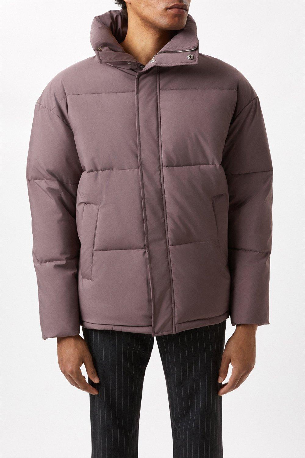 funnel neck puffer jackets