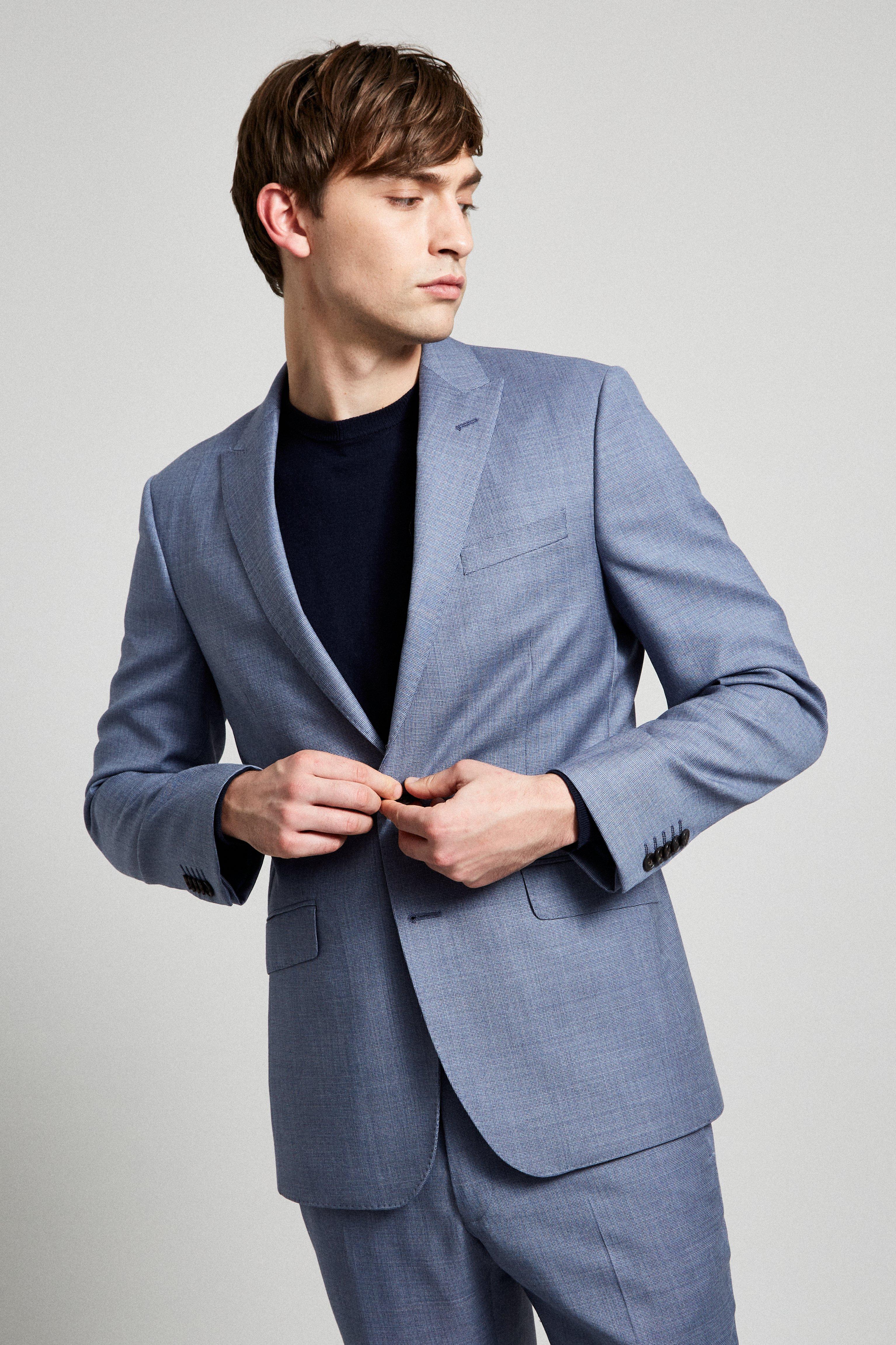 burton blue suit