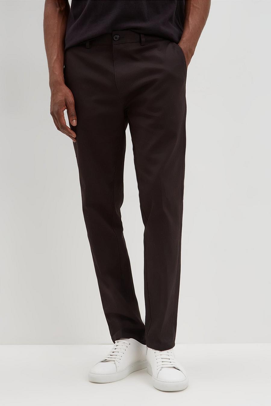 Slim Fit Stretch Chino Trousers