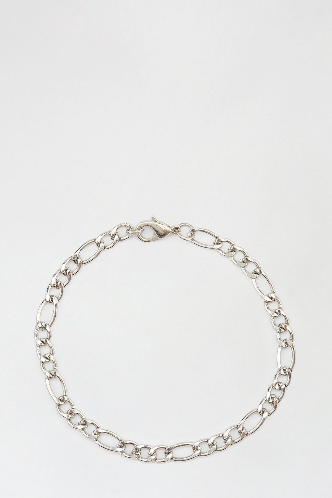 163 Silver Chain Bracelet image number 1